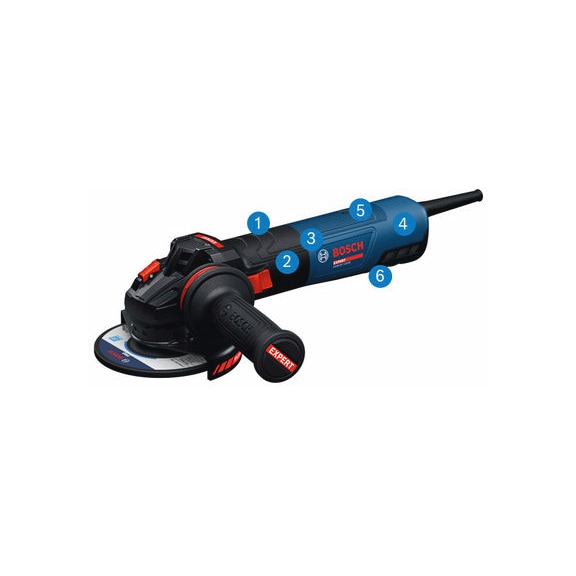 Angle grinder EXPERT EXWS20-125SB 2000W 10500 rpm M14 - Angle grinder (electric)