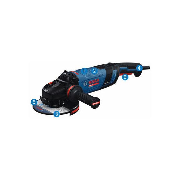 Angle grinder EXPERT EXWS30-180PB 2800W M14 - Angle grinder (electric)