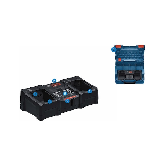 BOSCH Charger EXPERT EXAL18V2-320 - 