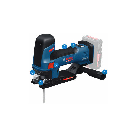 Jigsaw EXPERT EXST18V-155S without battery - Jigsaw (cordless)