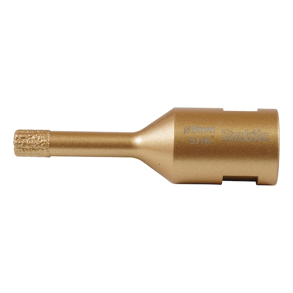 MAKITA Diamant-Hohlbohrkrone Durchmesser 8 mm M14 Trockenbohren D-79924 - Diamant-Hohlbohrkronen (M14)