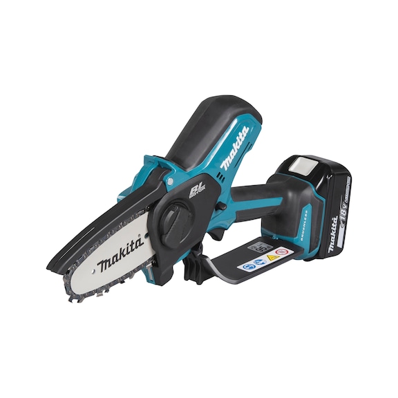 MAKITA cordless branch saw 18V 8 m/s with 2 batteries LDUC101RX06 - Cordless chainsaw LXT 18V