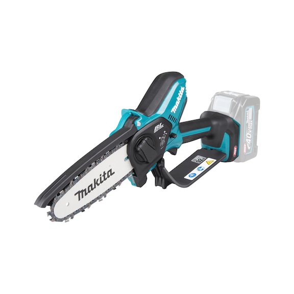 MAKITA cordless branch saw 40 V Li-ion 8.0 m/s rail length 150 mm without battery UC029GZ - Cordless chainsaw XGT 40V max.