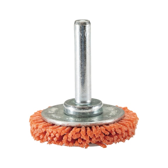 MAKITA Round brush diameter 38 mm Nylon coarse Round shaft C80 orange D-45565 - Round brush