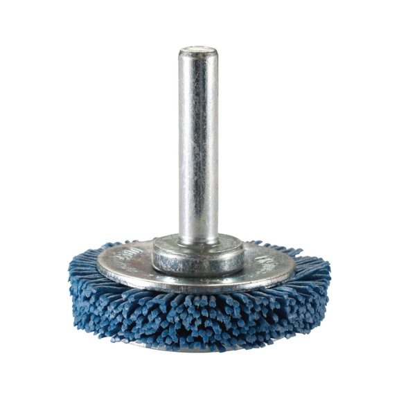 MAKITA Round brush Diameter 38 mm Nylon fine Round shaft C240 blue D-45618 - Round brush