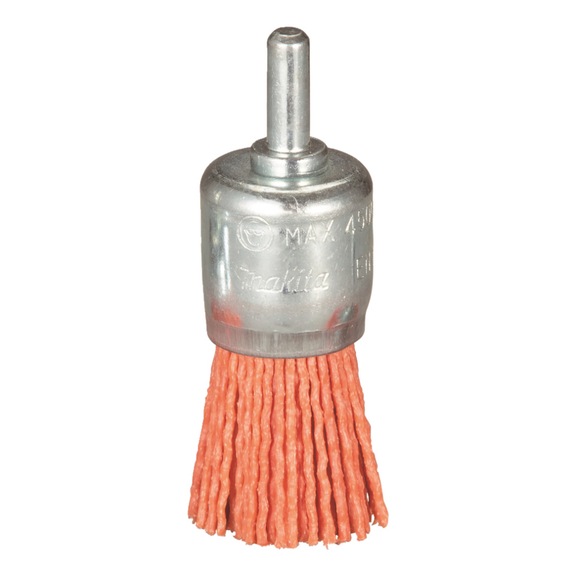 MAKITA Brush diameter 17 mm Nylon coarse Round shaft orange C80 D-45674 - Brush brush