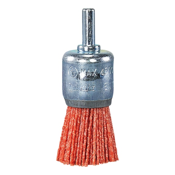 MAKITA Brush diameter 24 mm Nylon coarse Round shaft orange C80 D-45680 - Brush brush
