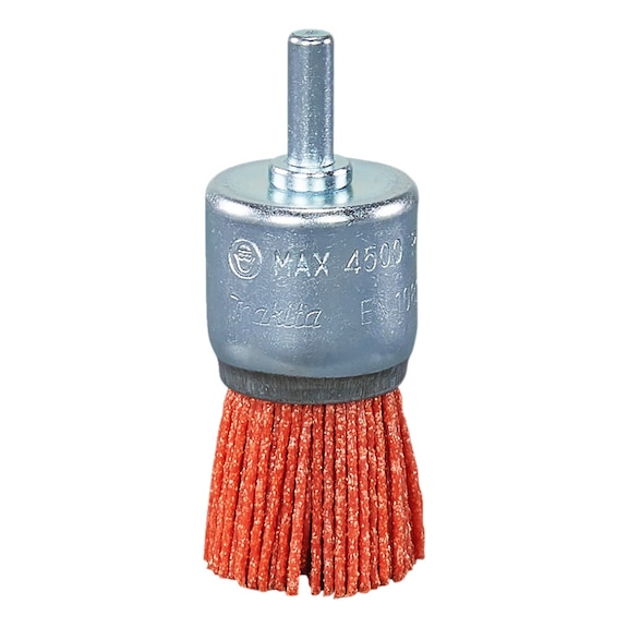 MAKITA Brush diameter 30 mm Nylon coarse Round shaft orange C80 D-45696 - Brush brush