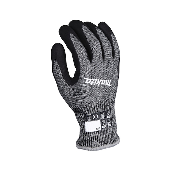 MAKITA work gloves size XL (10) Cut resistance F/7 P-84735 - Nitrile gloves