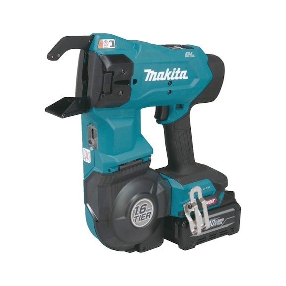 MAKITA Cordless reinforcement connector 40V 1.6 mm 1.6 Nm without battery TR001GZ - Battery rebar connector