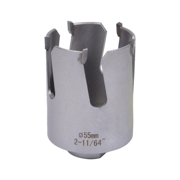 MAKITA Multi-purpose hole saw HM Diameter 55 mm D-42818 - HSS bi-metal hole saws