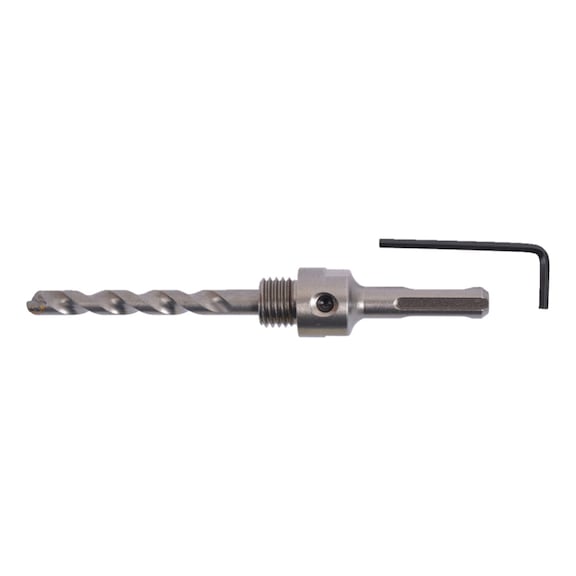 MAKITA SDS-PLUS shank diameter 22-32 mm incl. masonry drill bit D-50348 - Arbor for hole saws