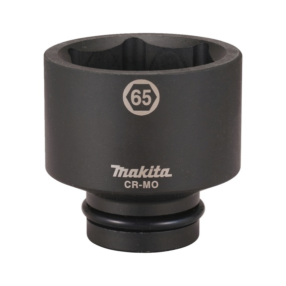MAKITA Impact Socket 1 inch SW65 Length 92 mm incl. O-ring and pin CR-MO E-24664 - Impact sockets 1"