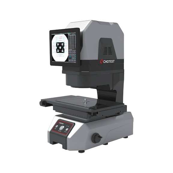 CHOTEST Digital measuring projector VX8300D, max. field of view 300x200mm - 