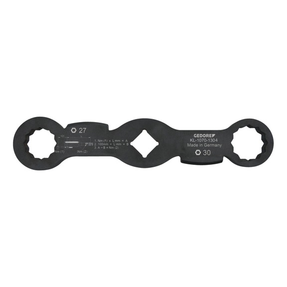 GEDORE AUTOMOTIVE Doppelschlagschl&uuml;ssel SW27 / SW30 3478467 - Schraubwerkzeug (Sonstiges)