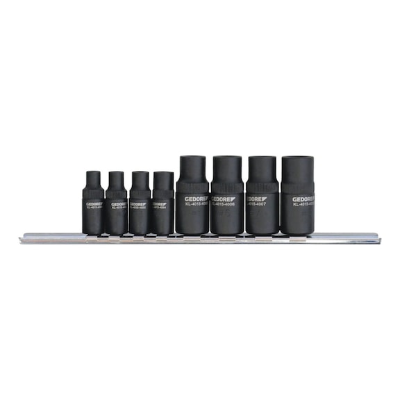 GEDORE AUTOMOTIVE Socket wrench adapter set for taps, 8-piece 3459489 - Hand tool assortment