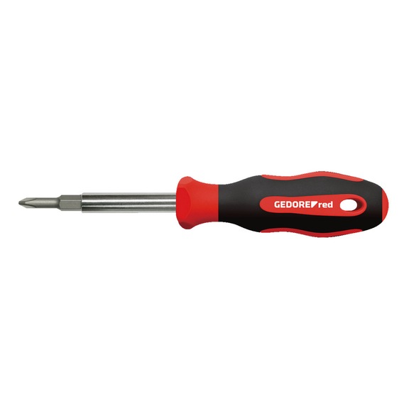 GEDORE RED Precision bit screwdriver 4-in-1 3301920 - Phillips screwdriver