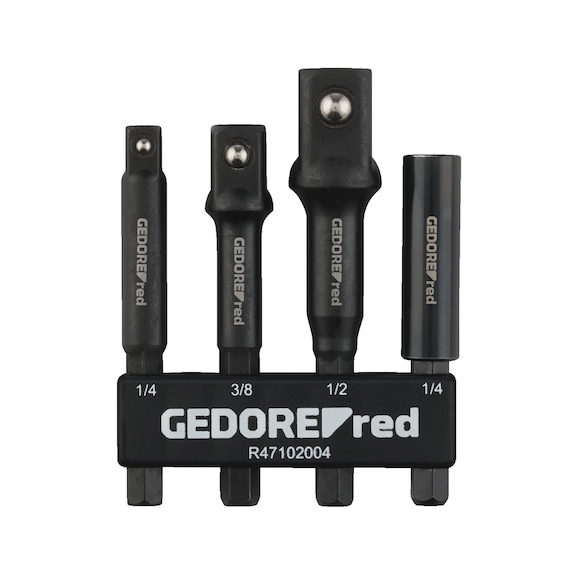 GEDORE RED Adapter-Satz 4-teilig 3301922 - Steckwerkzeug (Sonstiges)