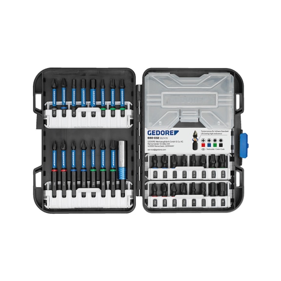 GEDORE Torsions-Bit-Box 32-teilig 3517470 - Bit-Satz