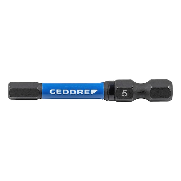 GEDORE Torsion bit set, hexagonal IN 4, length 50 mm, 2-piece 3517586 - Bit set