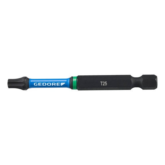 GEDORE Torsion bit set TX T25, length 70 mm, 2-piece, 3517675 - Bit set