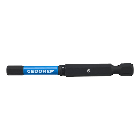 GEDORE Torsion bit set, hex IN 6, length 70 mm, 2-piece, 3517721 - Bit set
