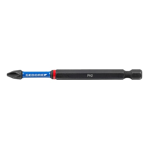 GEDORE Torsion bit set, Phillips PH 2, length 90 mm, 2-piece, 3517756 - Bit set