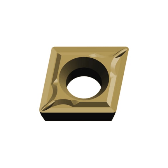 MITSUBISHI MATERIALS CCMT060204-FM MC7115 MITSUBISHI, WSP - Drehen, positv - CCMT, Wendeschneidplatte, positiv