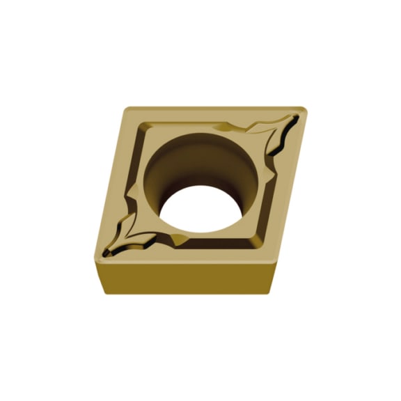 MITSUBISHI MATERIALS CCMT060204-LM MC7115 MITSUBISHI, WSP - Drehen, positv - CCMT, Wendeschneidplatte, positiv