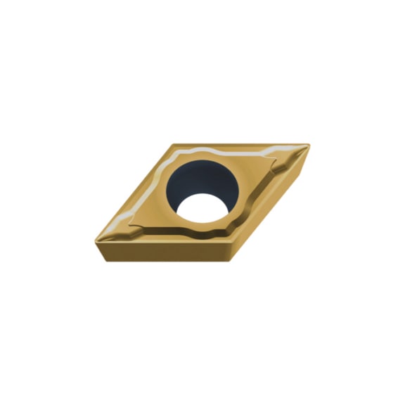 MITSUBISHI MATERIALS DCMT11T302-FV MC6135 MITSUBISHI, WSP - Drehen, positv - DCMT, Wendeschneidplatte, positiv