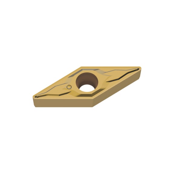 MITSUBISHI MATERIALS VBMT160404-LM MC7125 MITSUBISHI, WSP - Drehen, positv - VBMT, Wendeschneidplatte, positiv