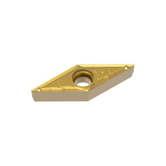 MITSUBISHI MATERIALS VBMT160404-MV MC7125 MITSUBISHI, WSP - Drehen, positv - VBMT, Wendeschneidplatte, positiv