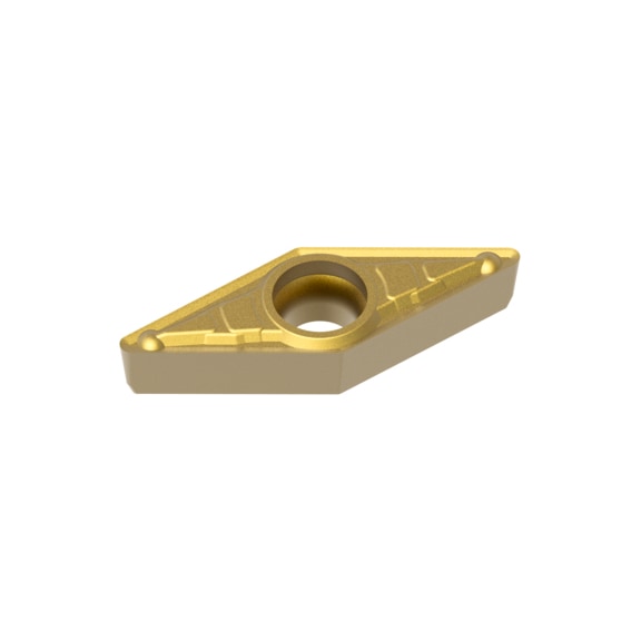 MITSUBISHI MATERIALS VCMT080204-MV MC7125 MITSUBISHI, WSP - Drehen, positv - VCMT, Wendeschneidplatte, positiv
