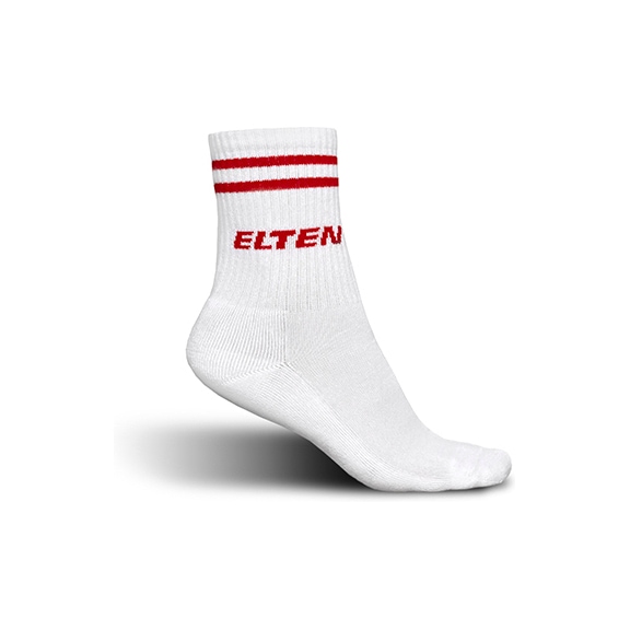 Leisure socks ELTEN Casual Socks white-red size 47-50 900013-47-50 - Sock