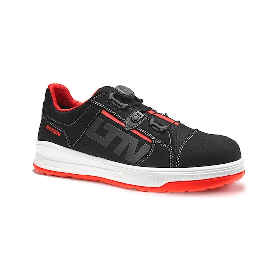 ISAAK XXST BOA(R) black-red Low ESD S2 safety shoe, size 48 720045-48 - ISAAK XXST BOA(R) black-red Low ESD S2 safety shoe