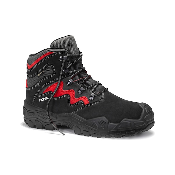 MICK GTX black-red Mid ESD S3S WR CI safety lace-up boots, size 48 763861-48 - MICK GTX black-red Mid ESD S3S WR CI safety lace-up boots