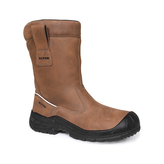 Safety slip-on boots (Form C) GAVIN brown High ESD S3S Size 39 78131-39 - Safety slip-on boots (Form C) GAVIN brown High ESD S3S