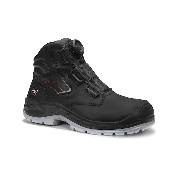Safety boots jo_ADVANCED Compo BOA(R) black Mid ESD S3S size 47 16391-47 - Safety boot jo_ADVANCED Compo BOA(R) black Mid ESD S3S