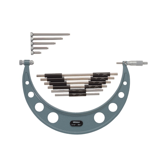 MITUTOYO Outside micrometer with interchangeable measuring anvil 36-40 inch - Mikrometre