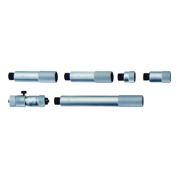 MITUTOYO 2-point inside micrometer with hardened measuring faces 2–12 inches - Vnitřn&iacute; mikrometr ve tvaru trubice