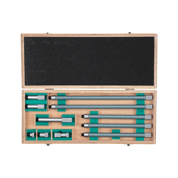 MITUTOYO 2-point inside micrometer with carbide measuring faces 2–60 inches - Tube-shaped internal micrometer
