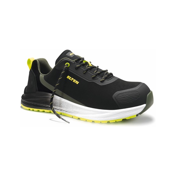 ELTEN LEEVI XXNF black-lime Low ESD S3S safety shoe, size 47 724831-47 - 