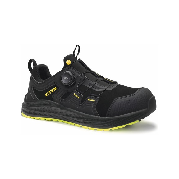 ELTEN IVAR XXNF BOA(R) black-lime Low ESD S3S safety shoe, size 43 724851-43 - 