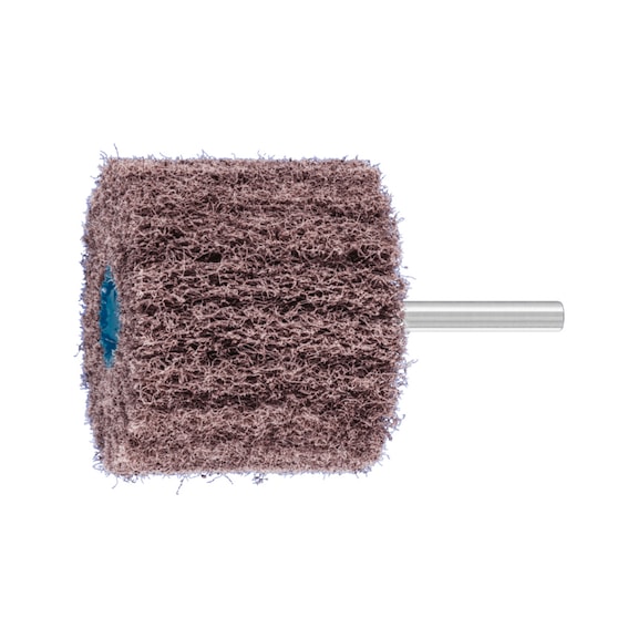 POLINOX high-performance non-woven grinding pin PNL 60x50 mm Shank 6 mm A100 - Abrasive tool made of abrasive on a base