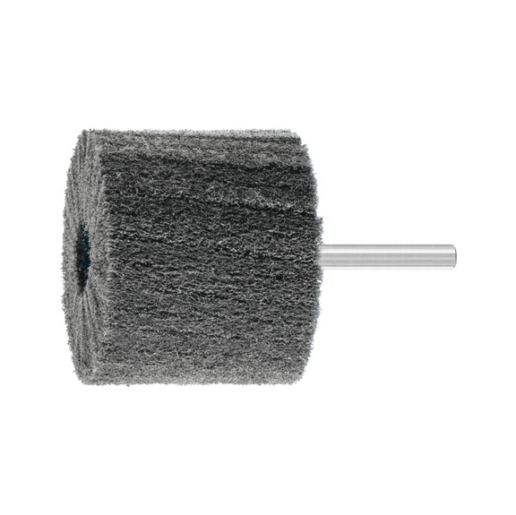 PFERD POLINOX high-performance non-woven grinding pin PNL 60x50 mm Shank 6 mm SIC180 - Abrasive tool made of abrasive on a base