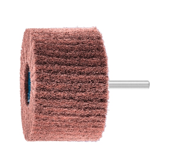 POLINOX non-woven grinding pin, high performance, PNL 80x50 mm, 6 mm shank, A180 - Abrasive tool made of abrasive on a base