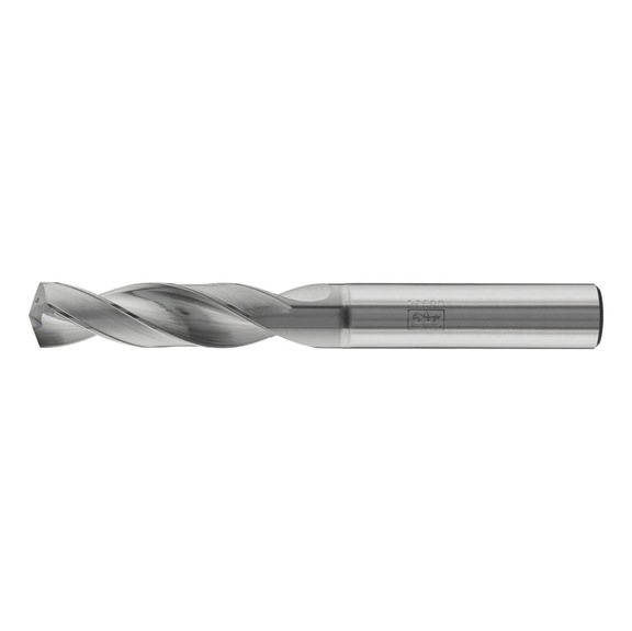 Solid carbide drill bit, diameter 14.7 mm, 3xDC with IK, AlTin coated, HA universal shank - End mills (non-indexable cutting edges