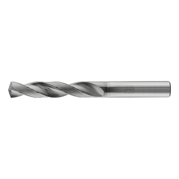 Solid carbide drill bit, diameter 3.6 mm, 5xDC with IK, AlTin coated, HA universal shank - End mills (non-indexable cutting edges