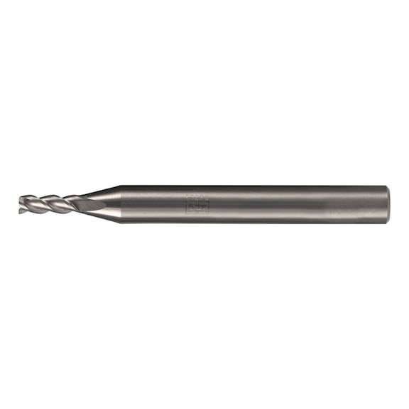 PFERD Solid carbide milling cutter, diameter 3 mm, 3 cutting edges, 2xDC, chamfer 0.05 mm, 45 degrees, uncoated - End mills (non-indexable cutting edges