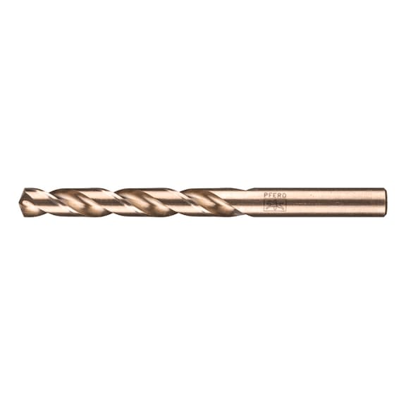 Spiral drill bit INOX diameter 11.0 mm HSS-E Co5 N DIN 1897 135 degrees extra short - Solid drill (non-detachable cutting edges)